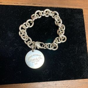 Return to Tiffany Round Tag Bracelet